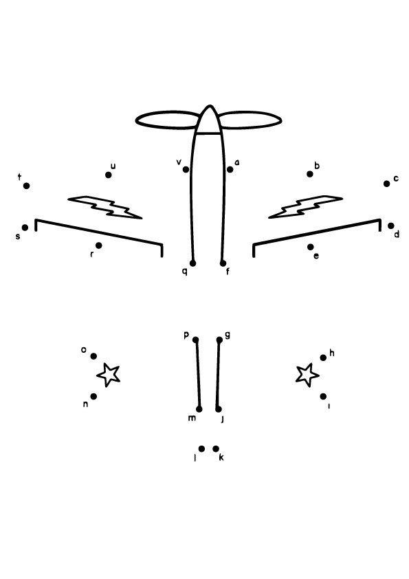 28 trang tô màu máy bay hàng đầu cho trẻ mẫu giáo Tô Màu