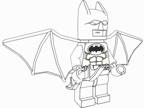 Trang màu phim Lego Batman