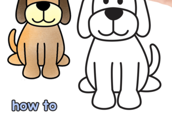 Hướng dẫn vẽ con chó đơn giản nhất  Phu Nu Today
