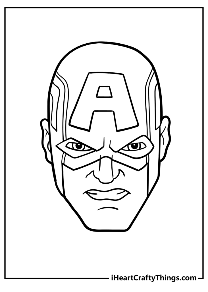Mô hình giấy Chibi Captain America  Avengers  Kit168 Shop mô hình giấy